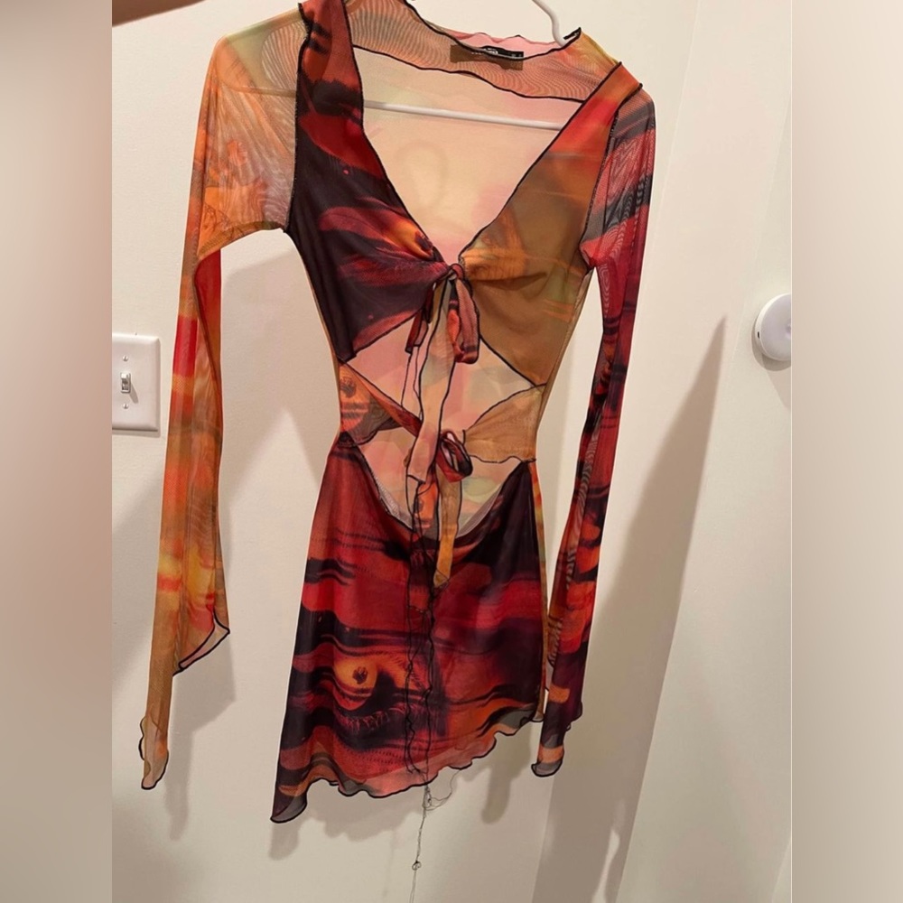 Mystic mesh dress
